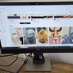 Dell 24" Monitor w/ 1080p Webcam