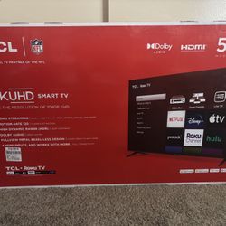 55 Inch TCL Roku Tv 