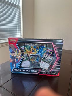 Pokémon Hop's Zacian ex Box