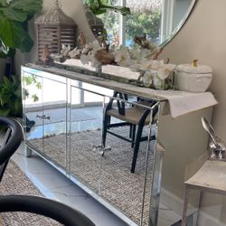 Buffet Console & Mirror Bundle 