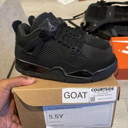 Jordan 5 Black Cat Used 