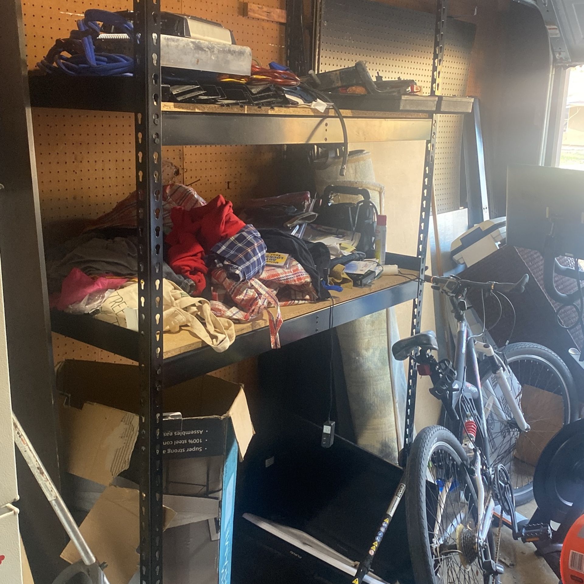 Garage Racks Or Space Shelves Pick Up Today