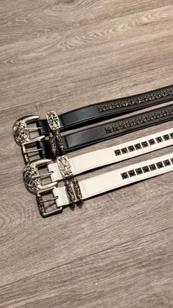 Chrome Hearts Studded Belts - SALE 🚨