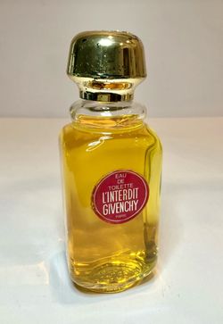 Vintage Givenchy L’Interdit Eau de Toilette 4 oz 120ml Paris Perfume