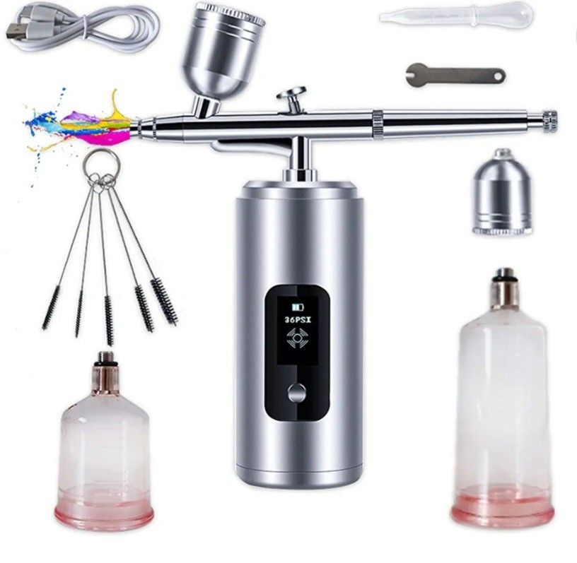 Brand New Air Brush Kit With Compressor