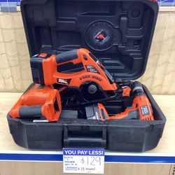 Black & Decker (set of 4) 