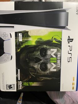 PS5 with Call duty