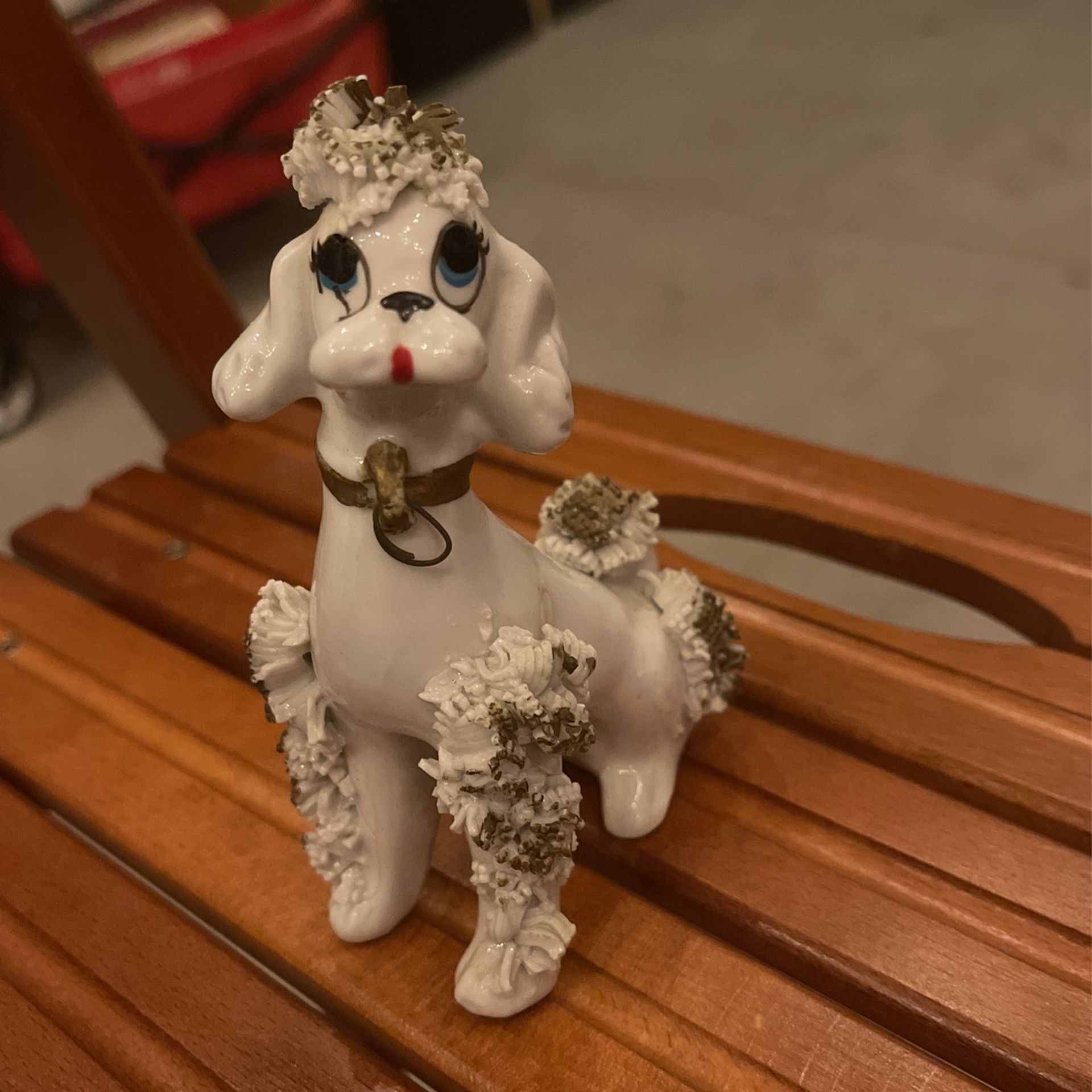 1950’s Mid Century Retro Poodle. Great Condition And A Very Rare Item