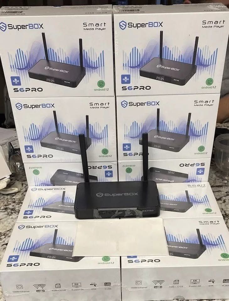 All-New SuperBox S6 Pro, S6 Max & S6 Ultra – Latest Generation Streaming Boxes