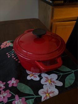 Martha Stewart Cast Iron Enamel Pot