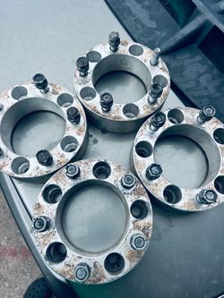Set of 4 2”inches 5x5.5 to 5x5.5 Wheel Spacers