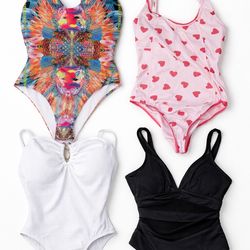 Bundle lot of 4 swimsuits women’s size S