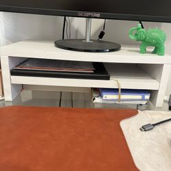 2 Shelf Computer Monitor Stand