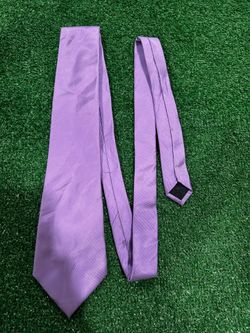 Men’s Lavender Purple Solid Necktie Classic Formal Wedding Prom Tie