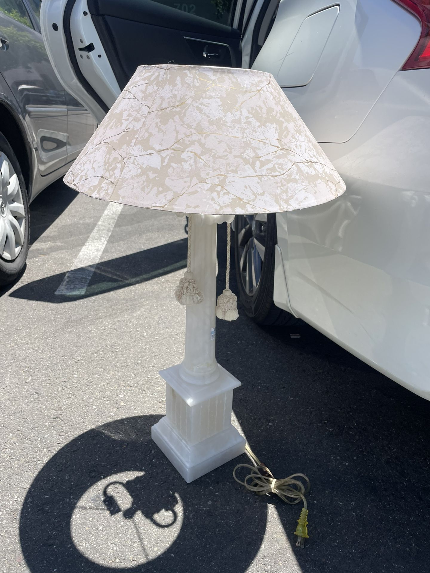 Vintage Marble Lamp