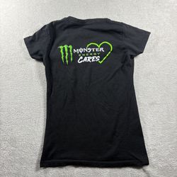 Y2K Monster Energy Women’s Small Black Baby Doll Fairy Grunge Energy Drink #8F