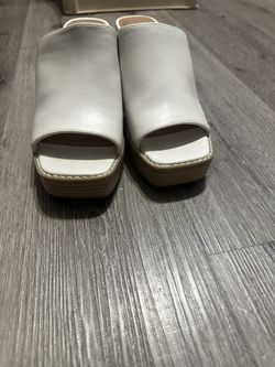 White Heel Platform