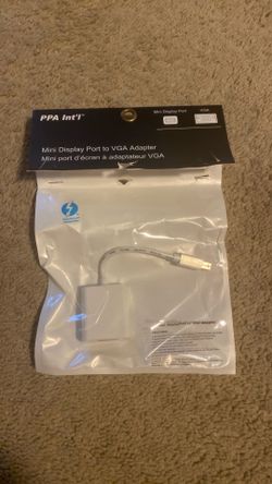 Mini display port to VGA adapter brand new