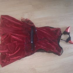 Girls Devil Dress