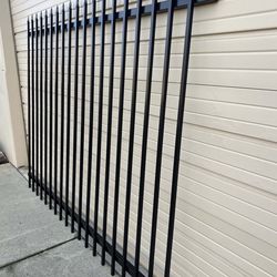 Iron fence 6’* 8 ‘  wholesale price in irwindale
