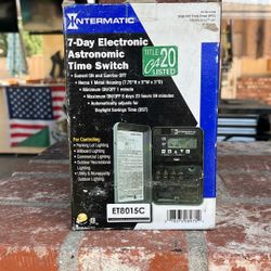 Seven Day Electronic Astronomic Time Switch