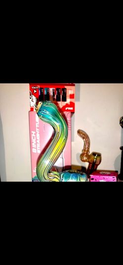 7 inch Handblown Glass Sherlock Pipe