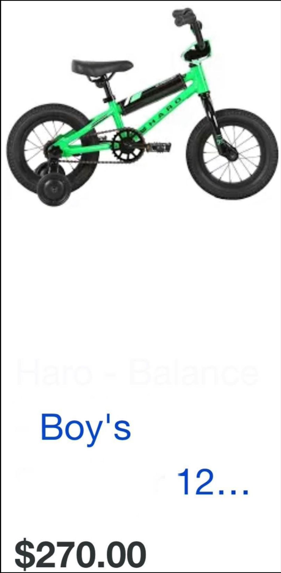 Kids balance bike $45 / pickup Today/ask me other items price please 