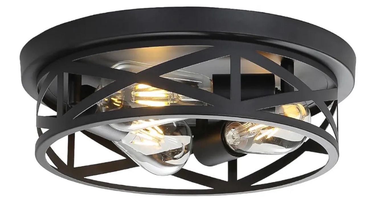 3-Light Indoor Close to Ceiling Light