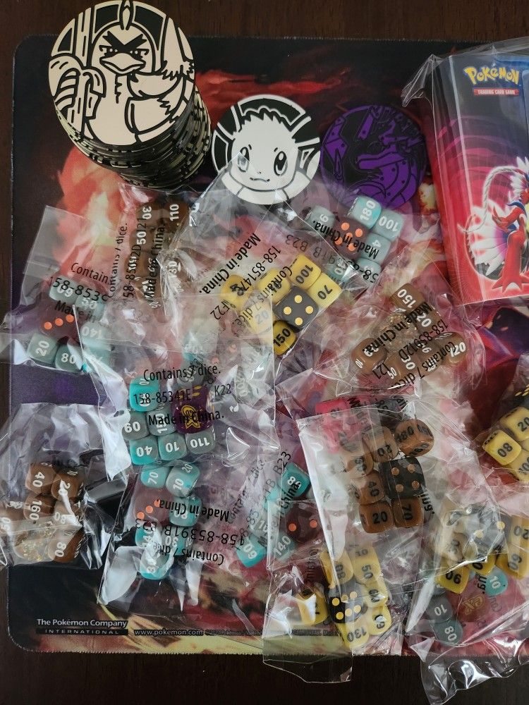 Pokémon Dice And Coins