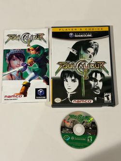 Soul calliber 2 GameCube CIB (tested & working)