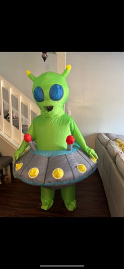Inflatable High Quality New Open Box Alien Costume