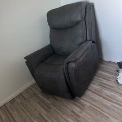Grey Recliner