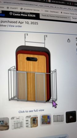 Over cabinet door Organizer