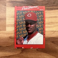 Eric Davis Miscut Error Card 