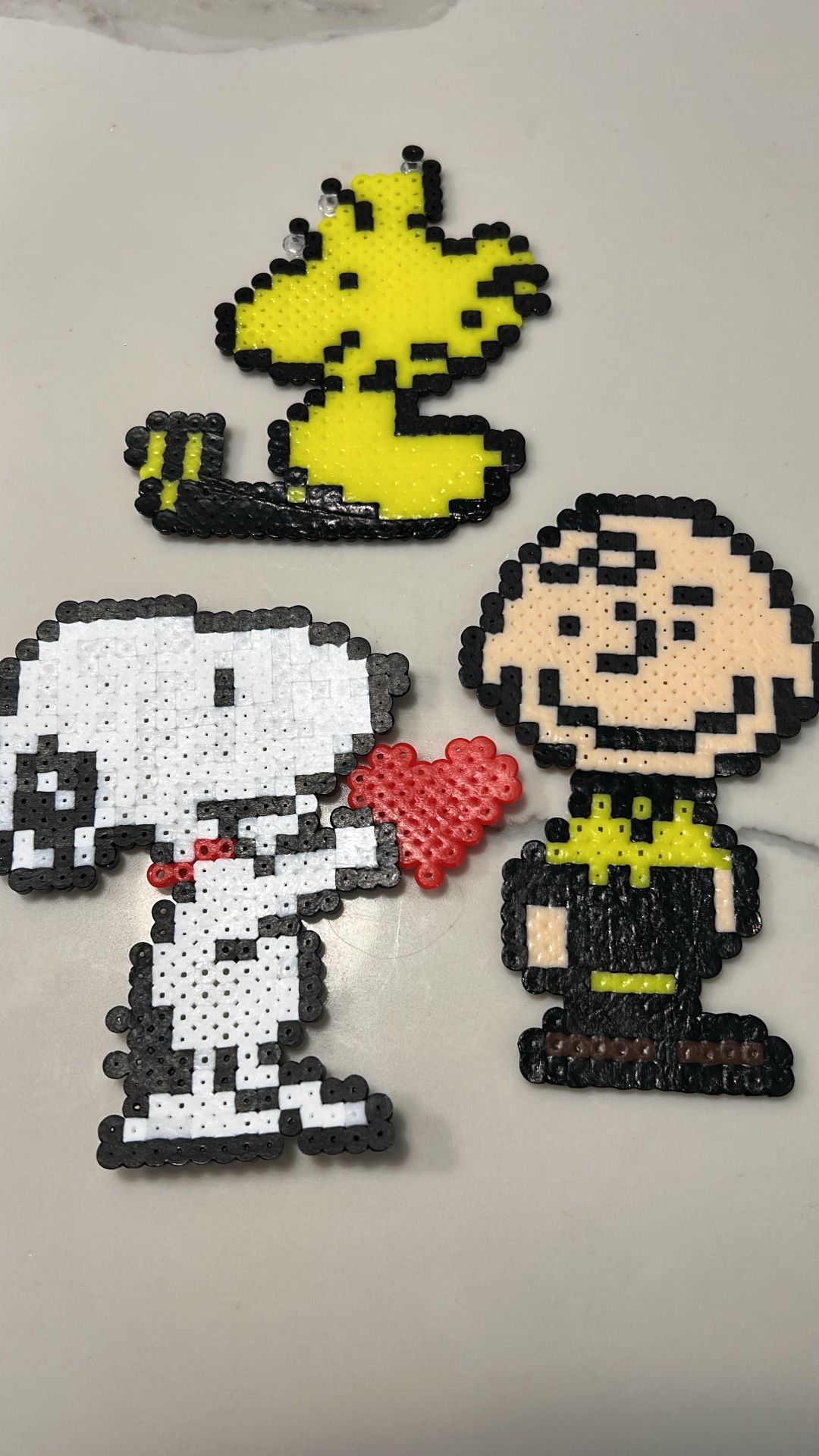Melting Beads Snoopy Family/ Handmade/ Hard Work Great Results