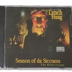 New Sealed Brotha Lynch Hung Season of da Siccness CD Rare Black Market HTF OOP

