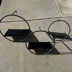 Set Of 3 Shelves For Wall