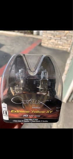 Hella Optilux Extreme Yellow H3 Bulbs — $15