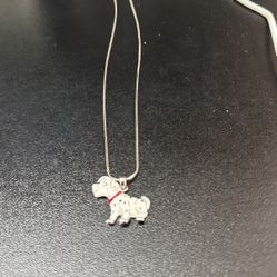 $15 New Dalmatian Necklace 