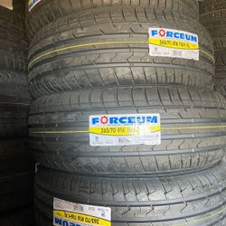 265 70 16 Set Of Tires New