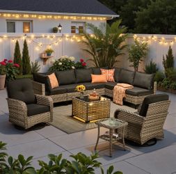 Patio furniture set outdoor new in the box