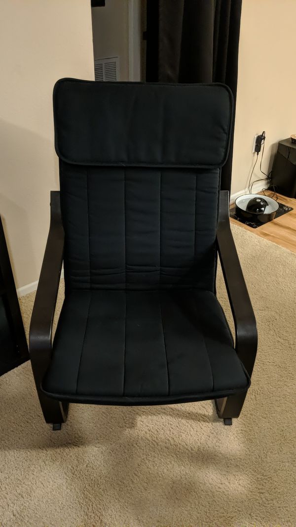Ikea Poang Chair Black Espresso Frame For Sale In Irvine Ca