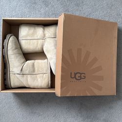 UGG Classic Boots - Women's Size 10 beige