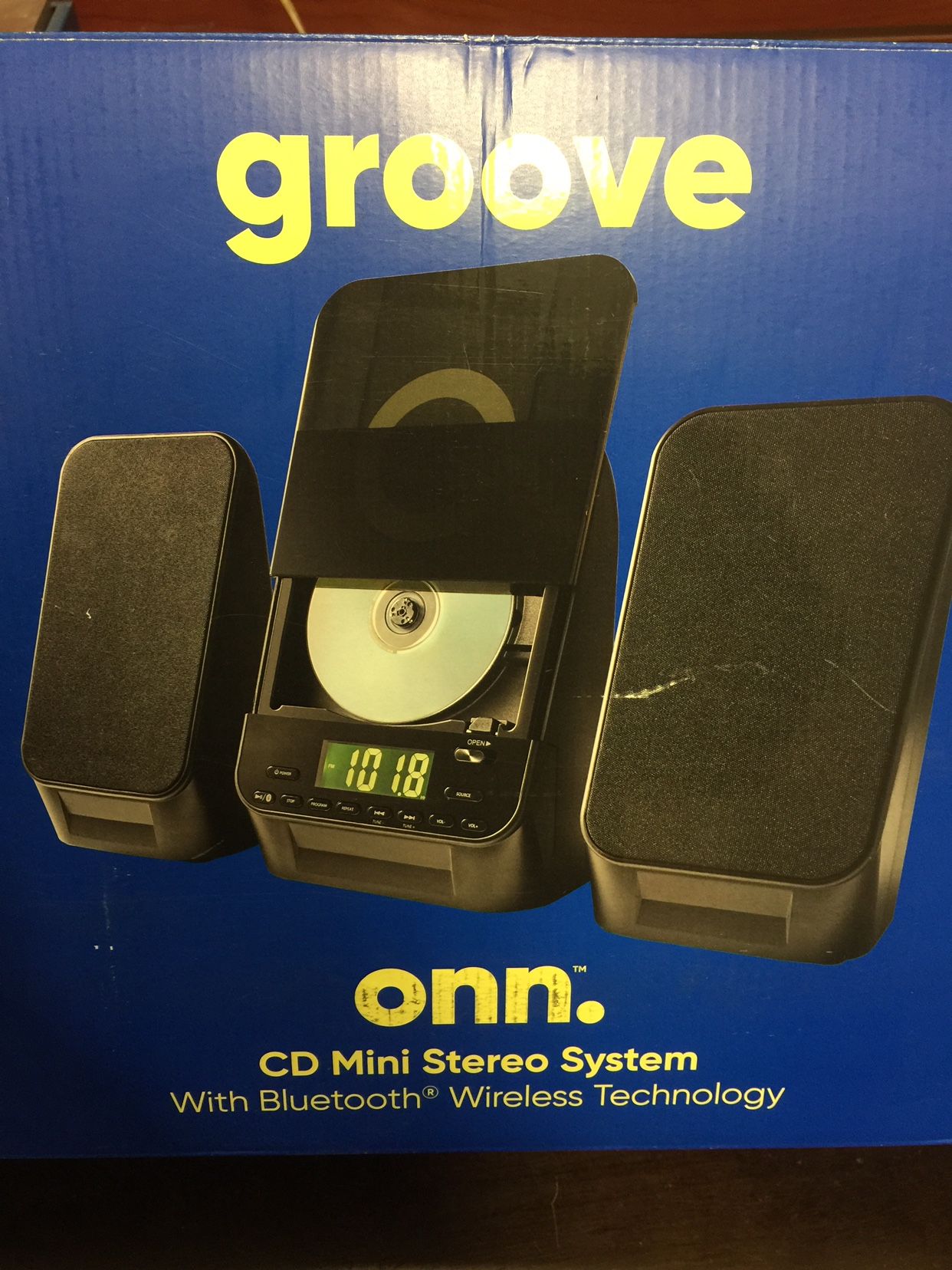 Groove Onn Cd Mini Stereo System New In The Box Great For Christmas