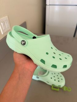 Brand New Crocs Mint Tint