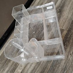 BINO 'The Glamour Caddy' 11 Compartment Acrylic Makeup  Organizer  Clear and Transparent Cosmetic Beauty Vanity Holder Storage
15"LX11"WX5"H
