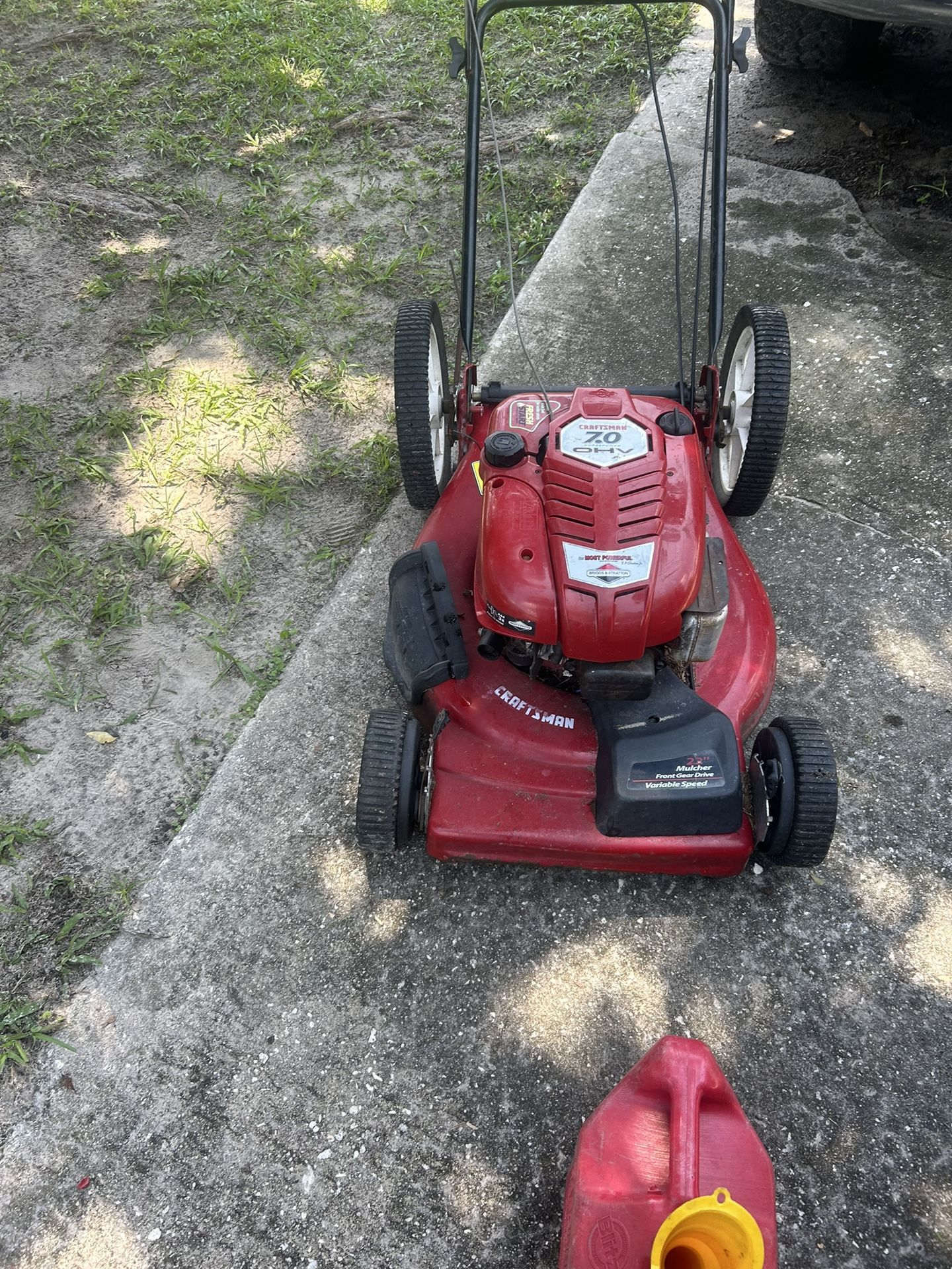 Craftsman adap HP mower