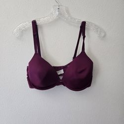 Maroon Bra