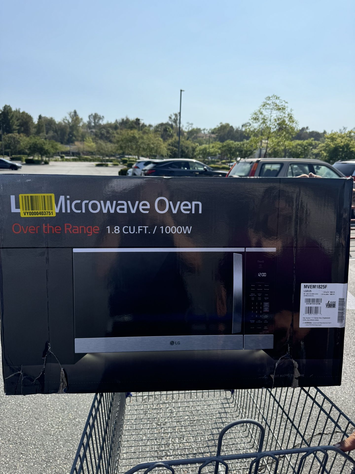 LG OTR Microwave