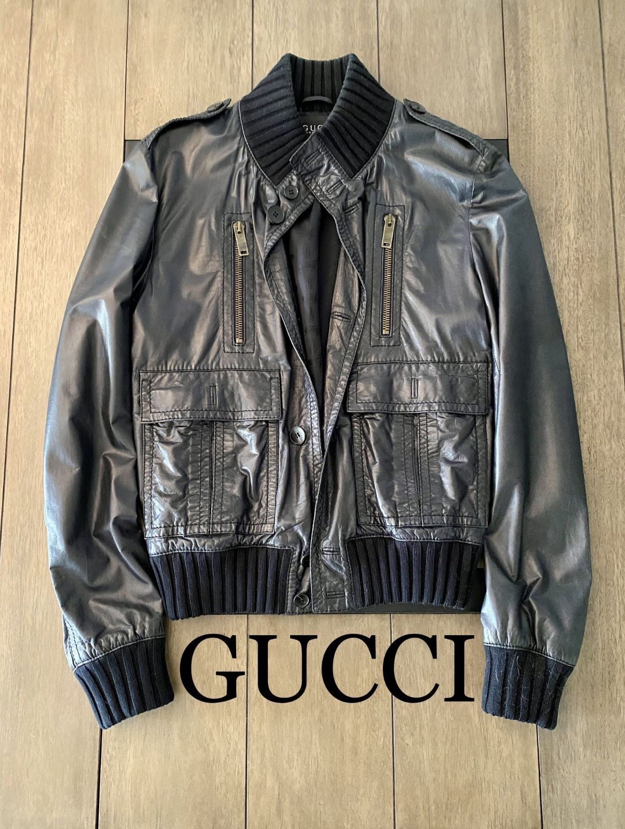 Men’s Gucci Leather Jacket